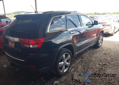 2013 Jeep Grand Cherokee Overland из США, поврежденный, VIN 1C4RJFCG1DC639217